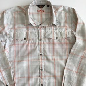 Orvis Trout Bum Men’s Shirt Plaid Size M